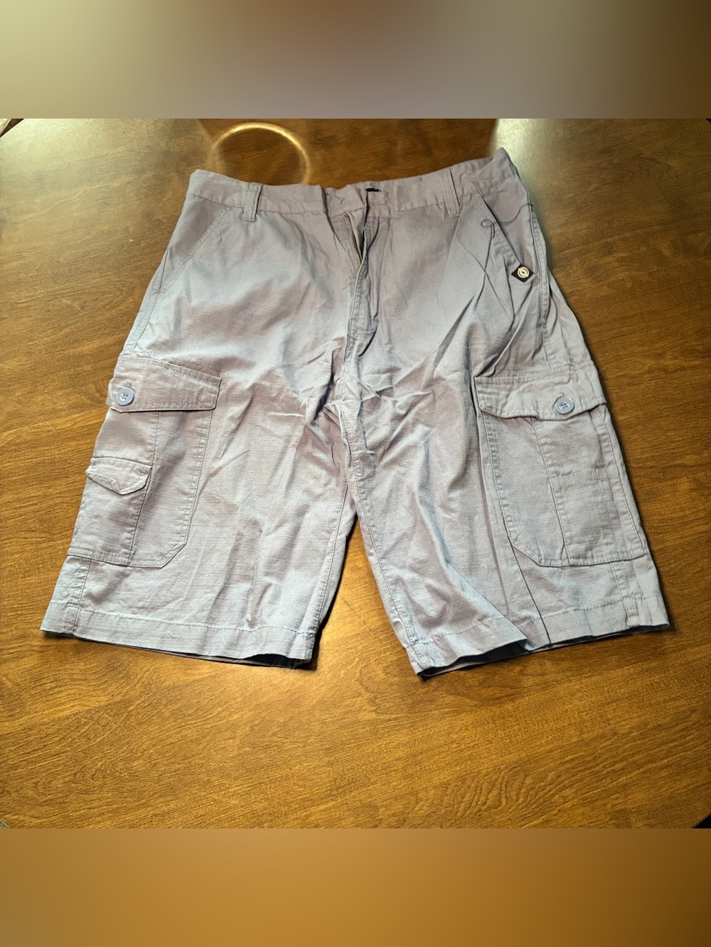 Akademiks  Cargo Shorts Blue Sz 36